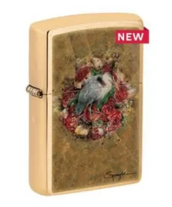 ZIPPO messing gebürstet Spazuk Design 60006379