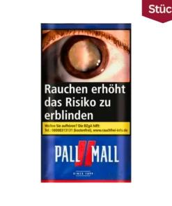 Bundle: Pall Mall Red Tabak Feinschnitt Pouch (6x30g)