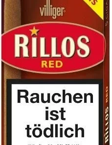 Villiger Rillos Red sweet Zigarillo Stange (10×5 Stück)