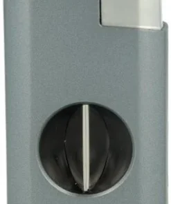Tycoon Excalibur Blue/Chrom Zigarrenfeuerzeug 3er Jetflame mit V-Cutter
