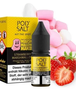 Pod Salt Fusion – Strawberry Marshmallow Nikotinsalz Liquid