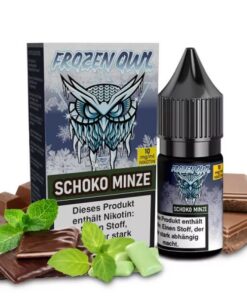 Frozen OWL – Schoko Minze Nikotinsalz Liquid