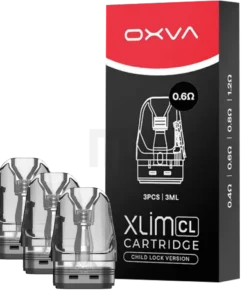 OXVA – Xlim Pro – Pod Tank Verdampfer – 3er Paket – 3ml Top Fill – 0.6 Ohm