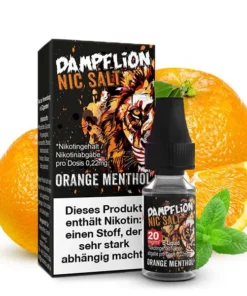 Dampflion Intense – Orange Menthol Nikotinsalz Liquid