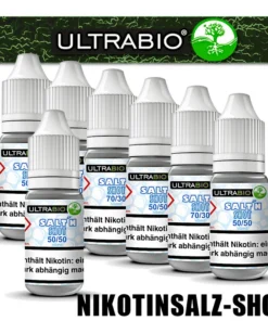 20 mg ULTRABIO 10 x 10 ml NIKOTINSALZ SHOT – 100 ml