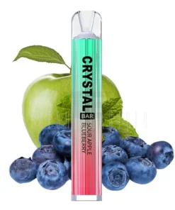 SKE – Crystal Bar – Einweg E-Zigarette – Sour Apple (Blue)Berry – 20mg – CP
