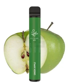Elfbar – 600 Einweg E-Zigarette – Green Apple – 20mg – CP