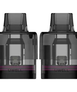 Uwell – Typhos – Mesh Pod Tank Verdampfer – 6ml – 2er Paket – Side-Fill – 0.8 Ohm