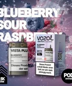Vozol Vista Plug EZ | Pod | Blueberry Sour Raspberry