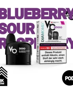 Vapes Bar Diamond 3K | Pod | Blueberry Sour Raspberry