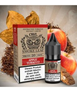 OWL Smoke Leaf – Apple Tobacco Nikotinsalz Liquid