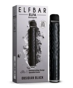 Elfbar ELFA | Akku | Obsidian Black | LIMITED EDITION