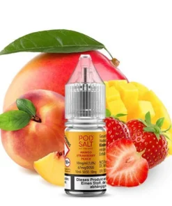 Pod Salt X – Mango Strawberry Peach Nikotinsalz Liquid