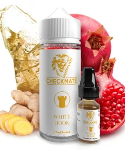 Dampflion Checkmate White Rook 10ml Longfill