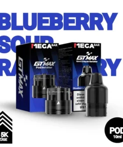 MegaBar GT Max 15K | Pod | Blueberry Sour Raspberry