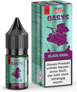 Revoltage – Oasys Black Nana Nikotinsalz Liquid