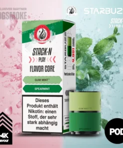Starbuzz Stack-N Play | Pod | Gum Mint + Spearmint