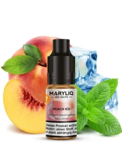 LOST MARY MARYLIQ – Peach Ice Nikotinsalz Liquid