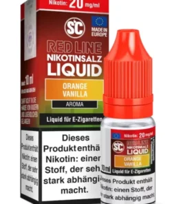 Sc Red Line Orange Vanilla 10ml Nikotinsalzliquid