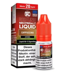 Sc Red Line Cappuccino 10ml Nikotinsalzliquid