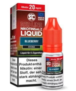 Sc Red Line Blueberry 10ml Nikotinsalzliquid