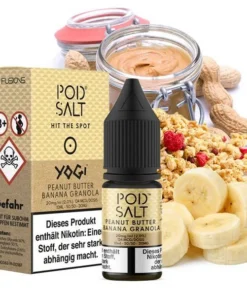 Pod Salt Fusion – Peanut Butter Banana Granola Nikotinsalz Liquid