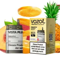 Vozol Vista Plug EZ Pod Pineapple Orange Peach