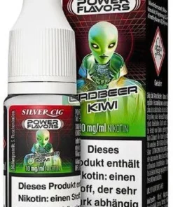 Silver Cig Power Flavors Erdbeer Kiwi Liquid 10mg