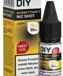 DIY Nikotin Shot Sweet Cool Seventythirty 20mg
