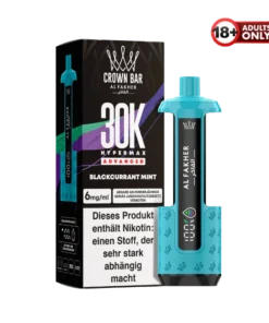 Al Fakher 30k Hypermax Akku Blackcurrant Mint