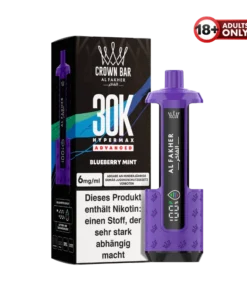 Al Fakher 30k Hypermax Akku Blueberry Mint
