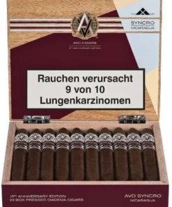 AVO Syncro Nicaragua Zigarren 10th Anniversary Edition