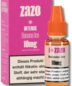 ZAZO INTENSE Nikotinsalz Liquid Banana Ice 10ml 10mg