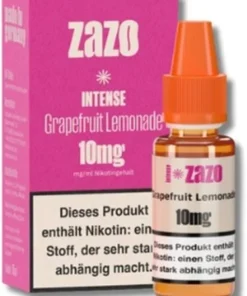 ZAZO INTENSE Nikotinsalz Liquid Grapefruit Lemonade 10ml 10mg