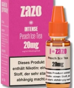 ZAZO INTENSE Nikotinsalz Liquid Peach Ice Tea 10ml 20mg