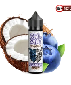 OWL Salt Longfill Blueberry Coco Aroma