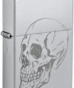 Zippo Feuerzeug 205 Horror / Goth Totenkopf