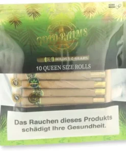 Gold Palms Queen Size Blunt Rolls 10 Stück