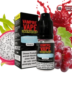 Vampire Vape OVERDOSED Dragonfruit Raspberry Grape Nikotinsalzliquid