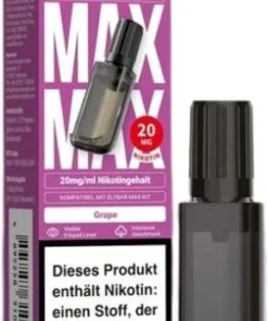 Elfbar Max Nachfülltank Grape 10ml 20mg/ml