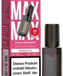 Elfbar Max Nachfülltank Strawberry Ice 10ml 20mg/ml