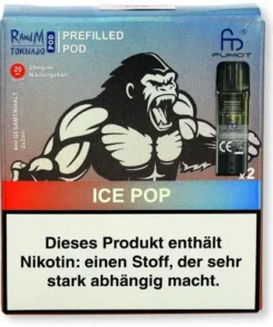 RandM Tornado Pods Ice Pop 2x2ml 20mg
