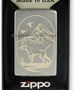 Zippo Feuerzeug Hunting Dog Design