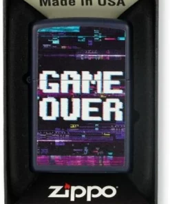 Zippo Feuerzeug Game Over Design