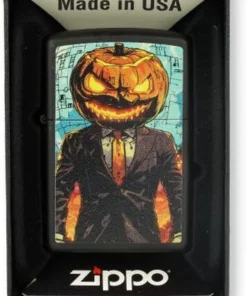 Zippo Feuerzeug Haunted Pumpkin Design