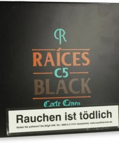 Raices C5 Black Gordo Zigarren 21 Stk.