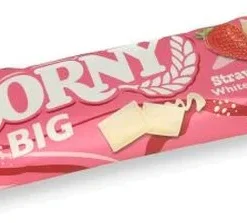 Corny Big Strawberry White Chocolate 40g