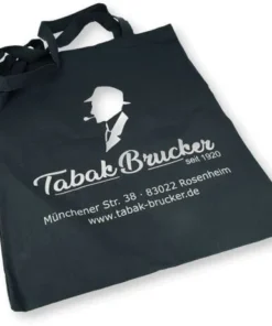 Tabak Brucker Stofftasche Blau