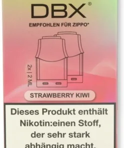 DBX for Zippo Strawberry Kiwi 2x2ml 20mg/ml Liquid-Pod