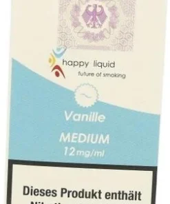 Happy Liquid Vanille Medium 12mg Liquid
